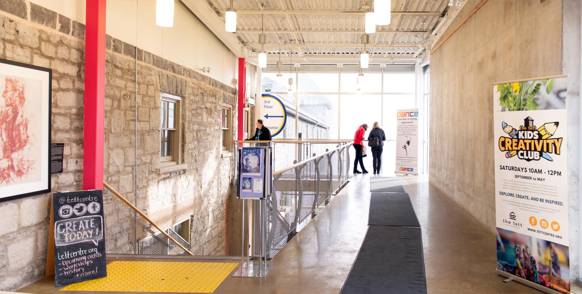 Front Lobby of the Tett Centre