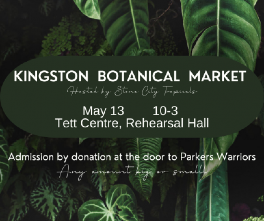 The Kingston Botanical Market, hosted by Stone City Tropicals, in the Rehearsal Hall at the Tett Centre on May 13, 2023