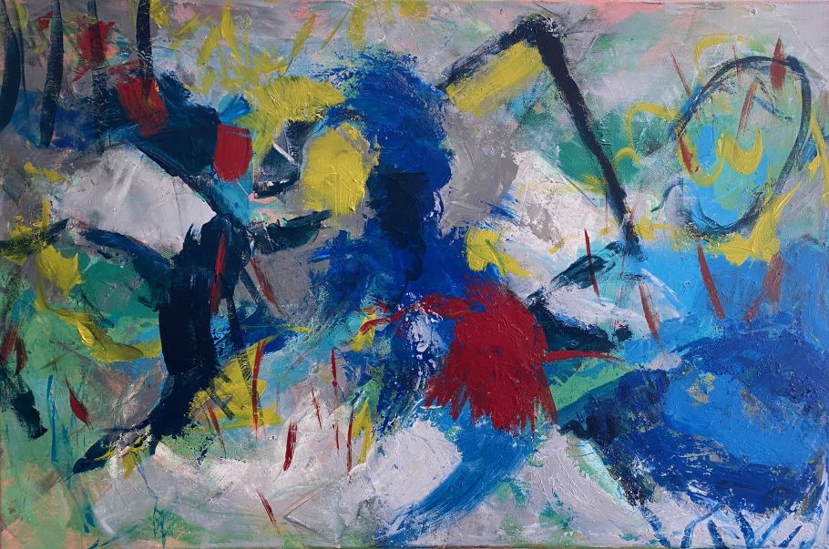 Painting done by Jane Derby.