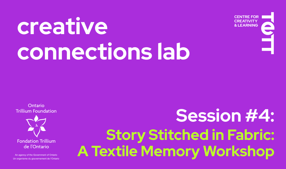 Graphic for Story Stitched in Fabric: A Textile Memory Workshop