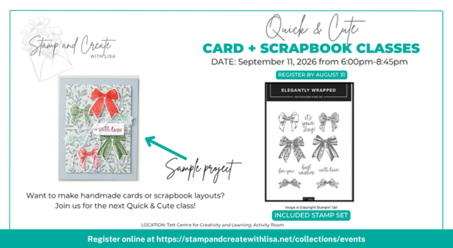 Graphic for Lisa Henderson's Quick & Cute Class