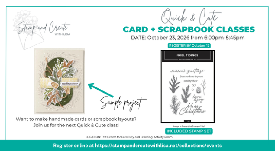 Graphic for Lisa Henderson's Quick & Cute Class
