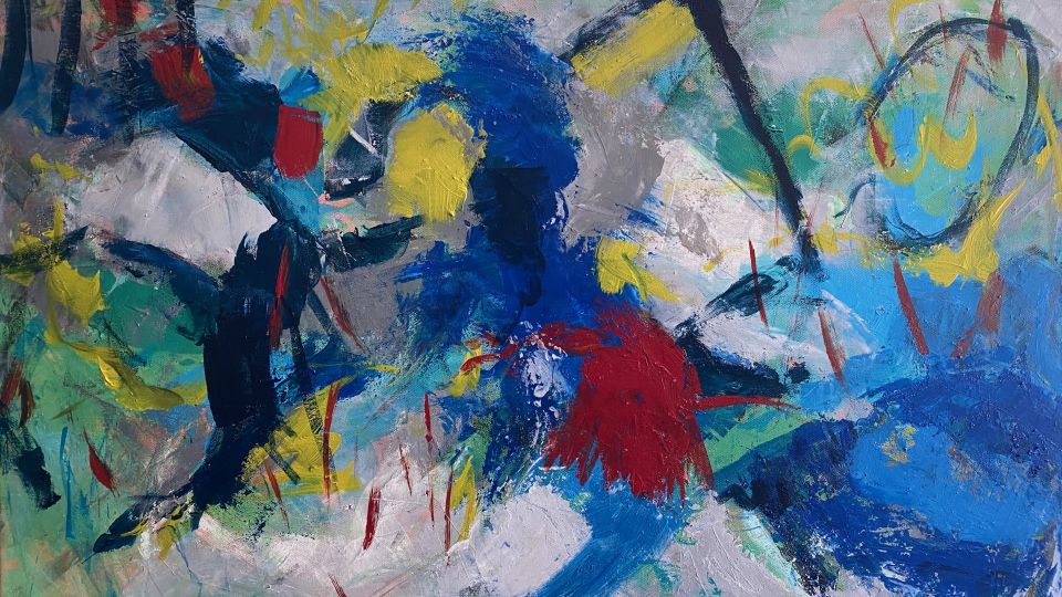 Painting done by Jane Derby.