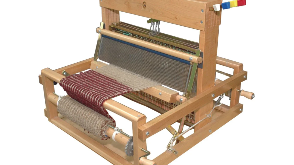 Photo of a loom.
