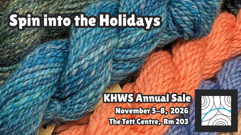 Graphic for Kingston Handloom Weavers and Spinners Annual Sale 2026