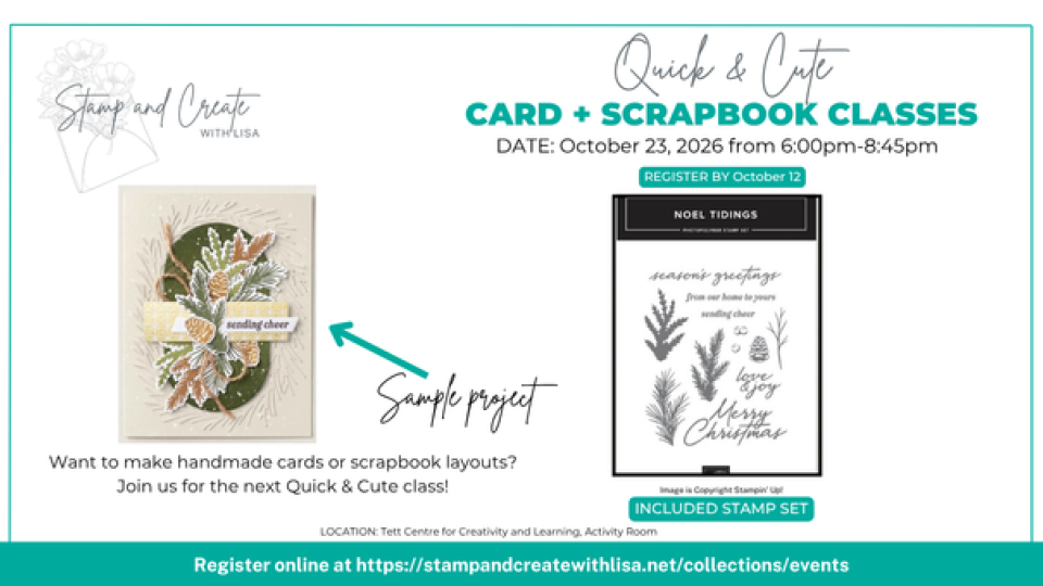 Graphic for Lisa Henderson's Quick & Cute Class