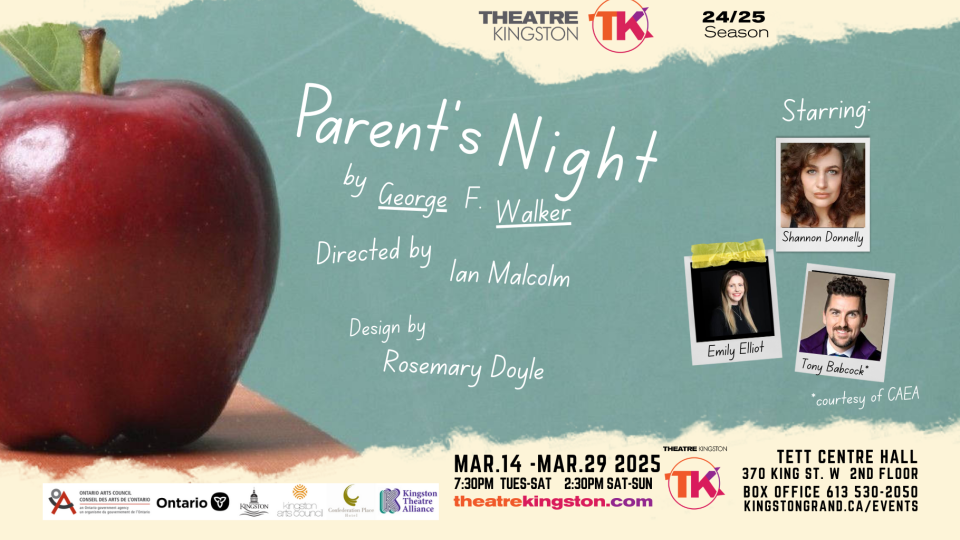 Parent's Night, a play by George F. Walker, presented by Theatre Kingston