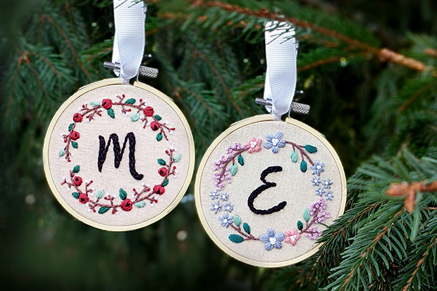 Rebecca MacDonald's Custom Ornament Embroidery workshop on November 7, 2020