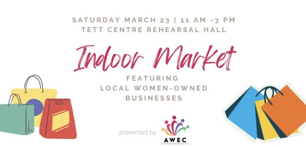AWEC Indoor Market at the Tett Centre on March 23, 2024